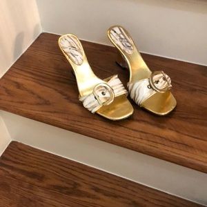 MV Women’s High heel open toe slides